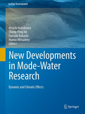 cover image of New Developments in Mode-Water Research